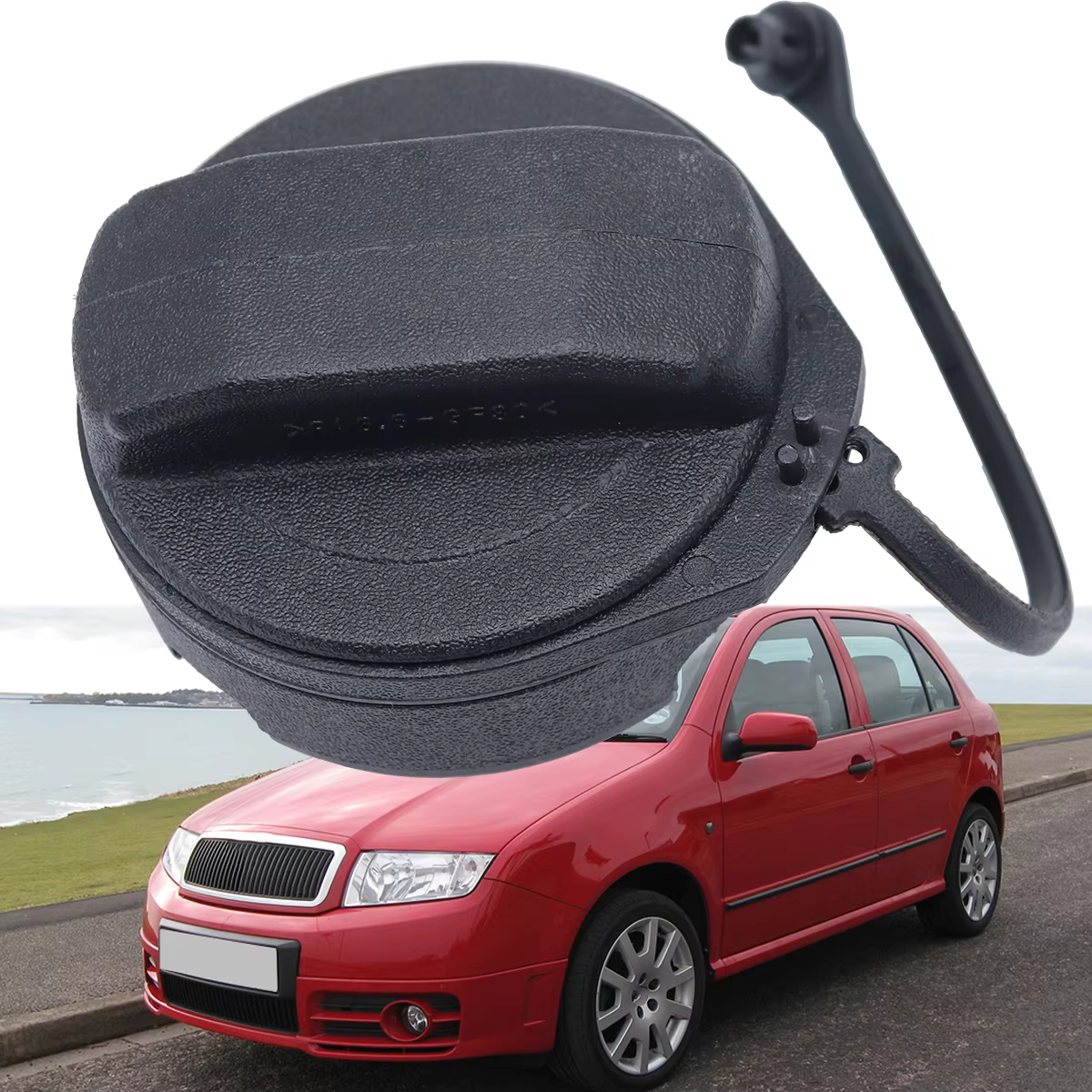 Tapón del depósito de combustible con correa para Skoda Fabia MK1