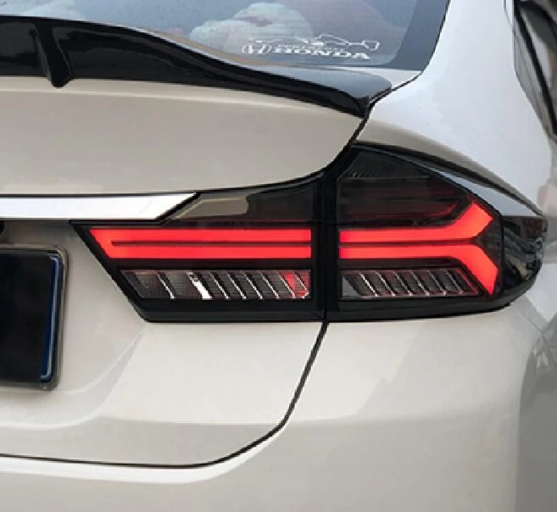 Luz trasera LED negra para Honda City 2014 – CZ - imagen 2