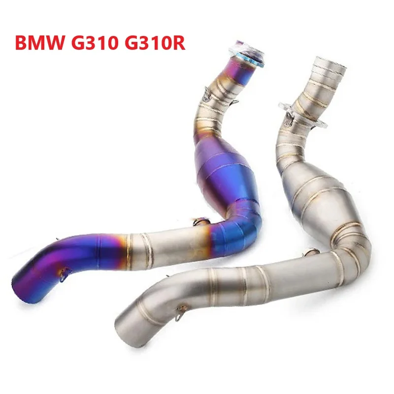 Tubo delantero de escape de acero inoxidable para BMW G310R