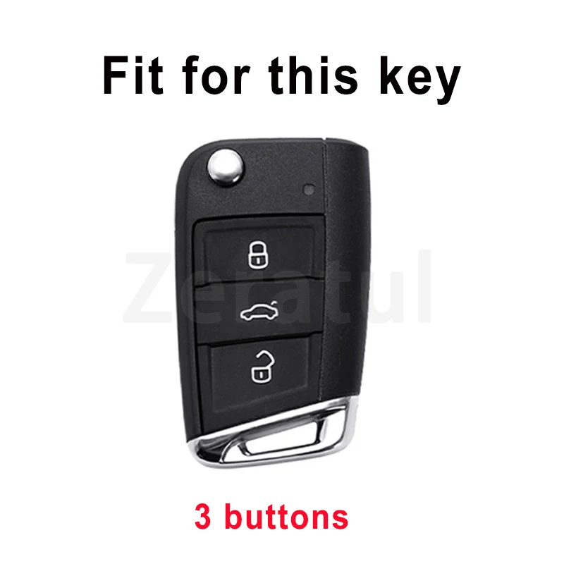 Funda TPU llave VW Golf 7 MK7 – Tiguan Octavia Seat Leon - imagen 2