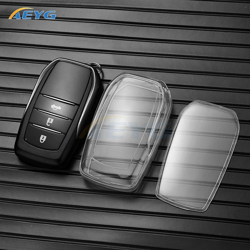 Funda TPU llave Toyota Corolla Camry Yaris RAV4 Prado Venza - imagen 4