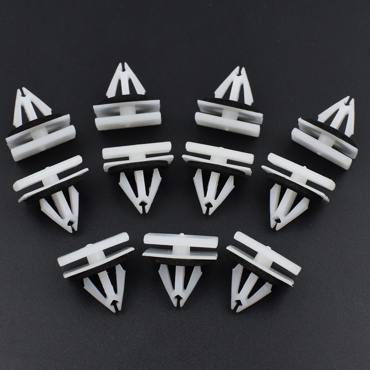 Cubierta de moldura acampanada para alféizar de falda lateral de carrocería de coche, Clips embellecedores para Ford 5270438 GM Chevrolet Avalanche 11518357 Vauxhall - imagen 2