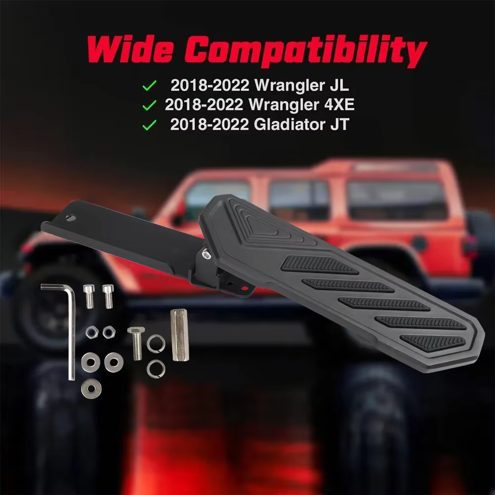 Reposapiés conductor antideslizante Jeep Wrangler JL/JLU y Gladiator JT - imagen 5