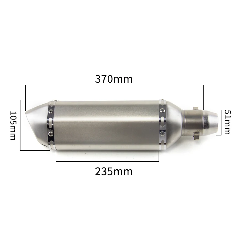 Db Killer 51mm escape moto universal – tuning - imagen 3