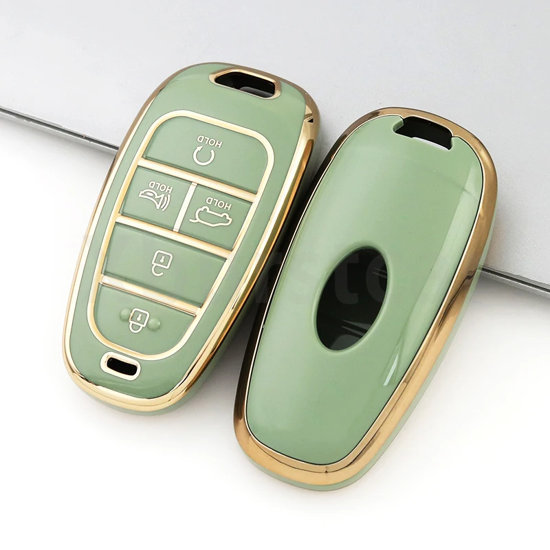 Funda de TPU para llave Hyundai Sonata, Santa Fe, Tucson e Ioniq - imagen 5