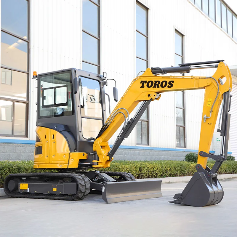 Miniexcavadora diésel 3500 kg compacta profesionales