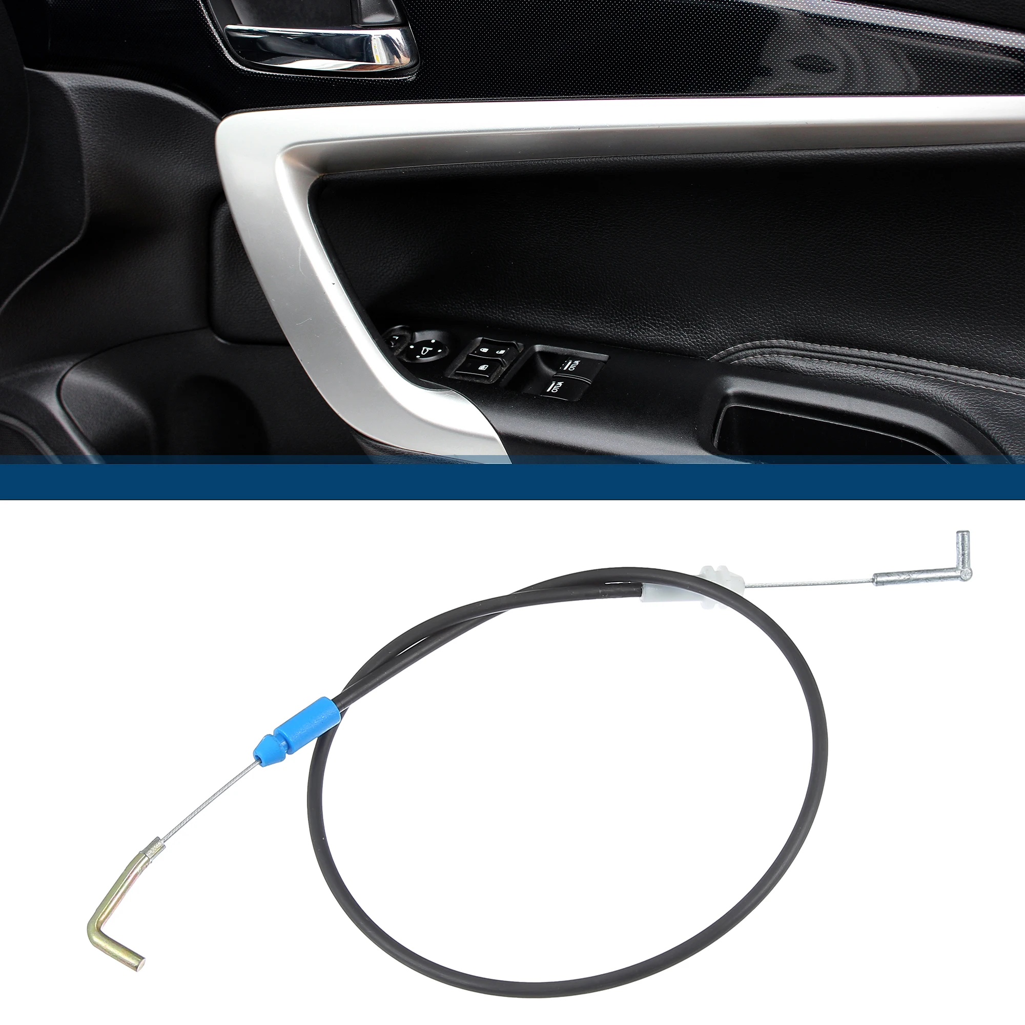 X Autohaux 5165721AA Cable de pestillo de puerta lateral del conductor delantero para Ram 1500 2011-2018 para Ram 2500 2011-2023 para Ram 3500 2011-2023