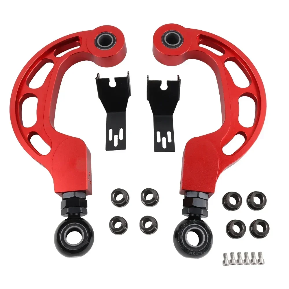 Brazo camber ajustable trasero rojo para Golf GTI MK5-MK7 y Audi A3 8P - imagen 3