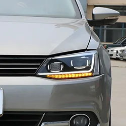 Faros delanteros LED VW Jetta Sagitar 2012-2018 - Kit Proyector Magotan B8