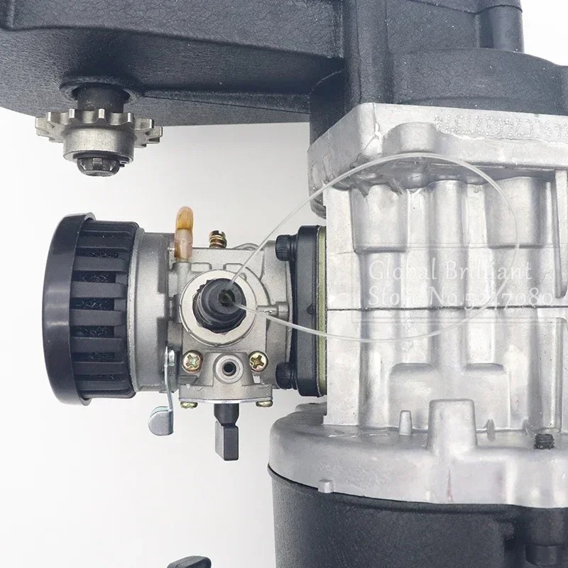 Motor 2T 49 cc con caja de transferencia para Mini Dirt Bike - imagen 3