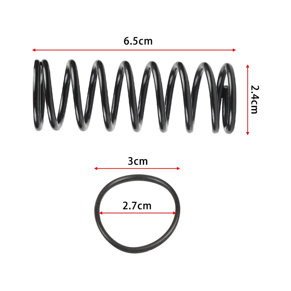 Kit de resorte de Pedal de freno, accesorios de resorte de acelerador de embrague aptos para rueda de carreras Logitech G25 G27 G29 G920 HB-1034-BK - imagen 2