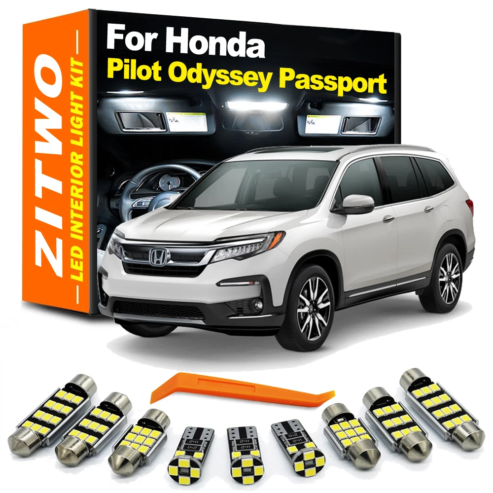 ZITWO Kit bombillas LED Canbus interior Honda Odyssey y HR-V