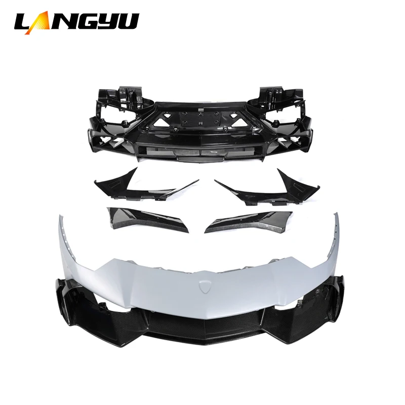 Kit de carrocería Langyu en carbono para Lamborghini Aventador - imagen 2