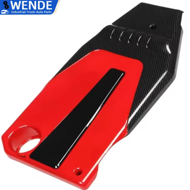 Cubierta motor ABS fibra de carbono para Honda Civic 10 2016-2018 - imagen 4