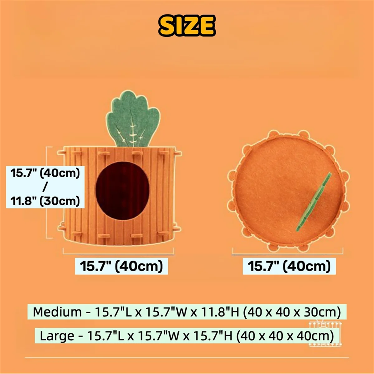 Cama cueva desenfundable para gatos grandes, cómoda y acogedora - imagen 3