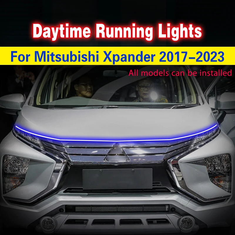 Luces LED DRL para Mitsubishi Xpander 2017-2023, antiniebla