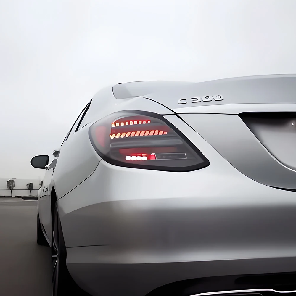 Pilotos traseros LED estilo Maybach para Mercedes-Benz Clase C W205 - imagen 3