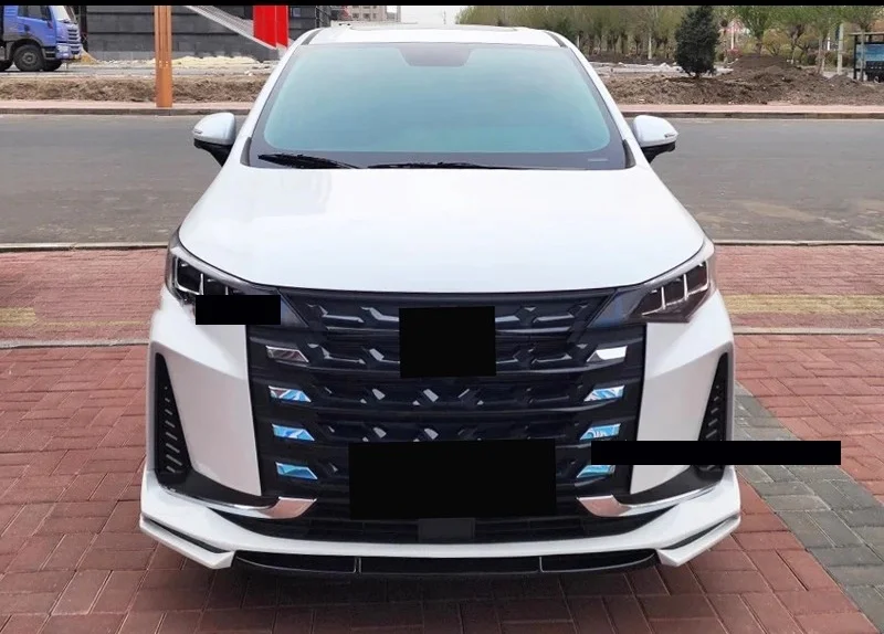 Kit de coche sin pintar para Trumpchi M6, kit de carrocería modificado, pala delantera, labio trasero, conjunto de falda lateral envolvente, accesorios para automóvil - imagen 5