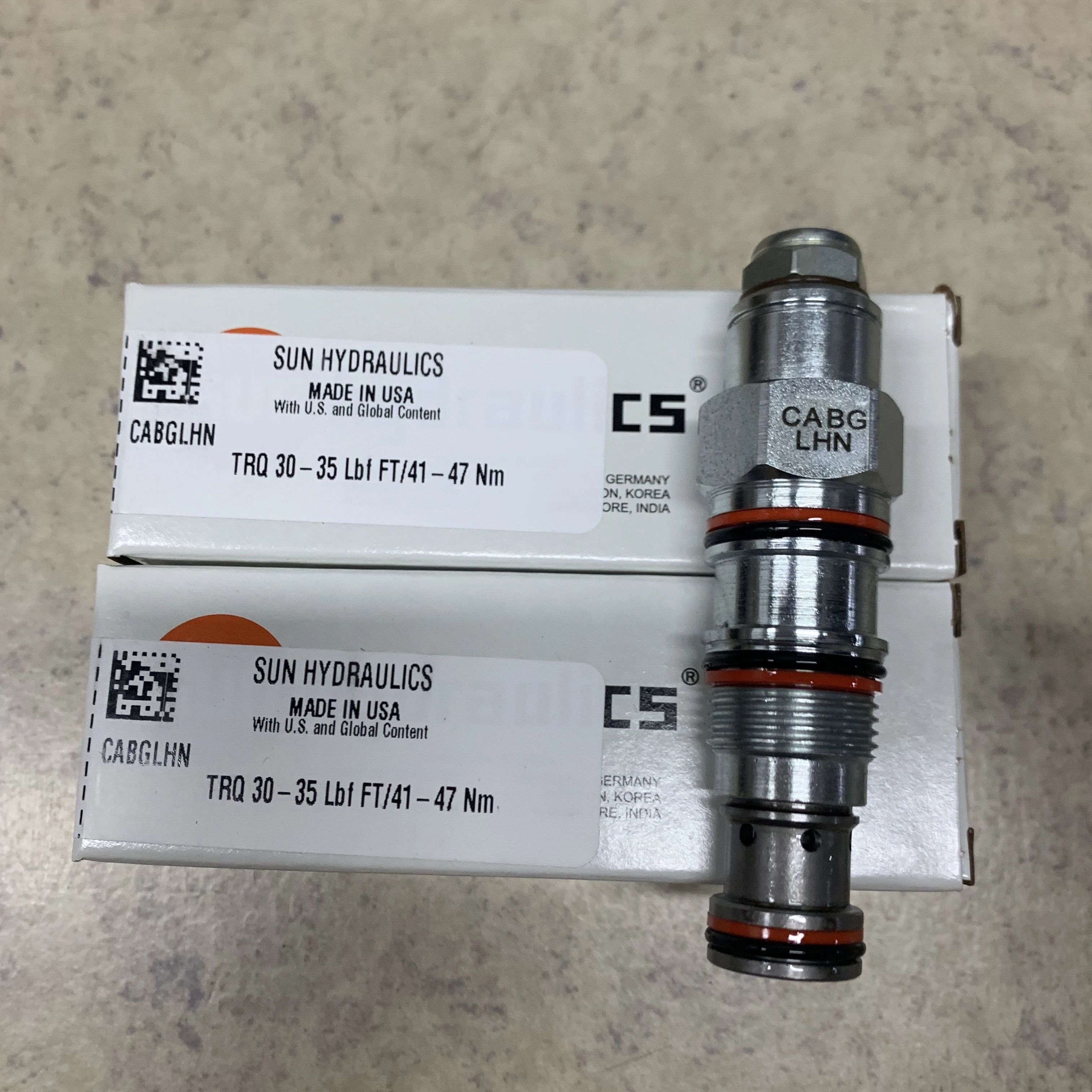 SUN Hydraulics CABG-LHN – Válvula de contrapeso ventilada 4,5:1 - imagen 3