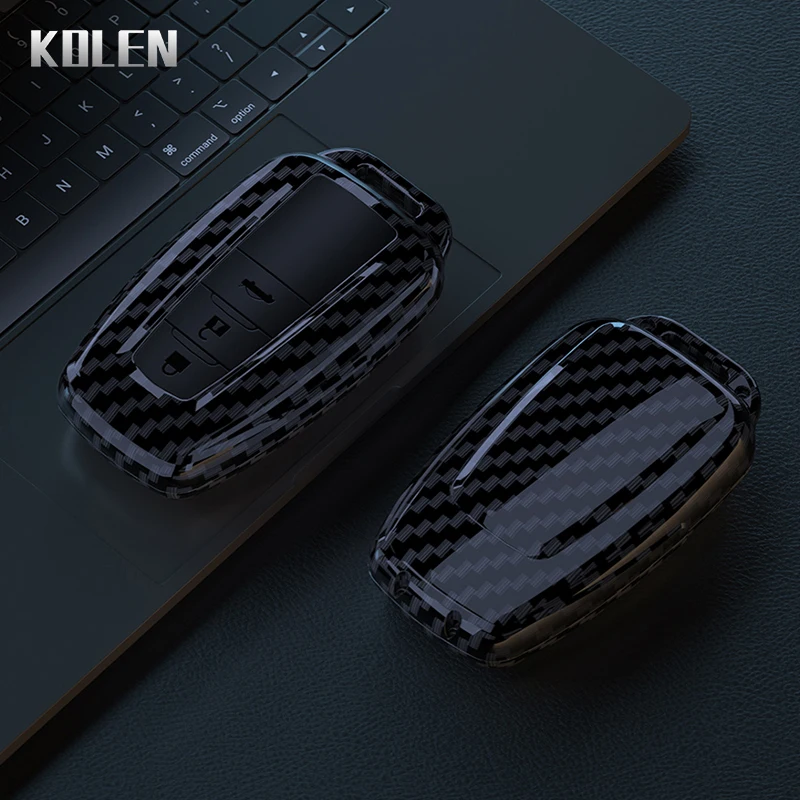 Funda de llave Toyota fibra de carbono para Prius, Corolla y RAV4 - imagen 5