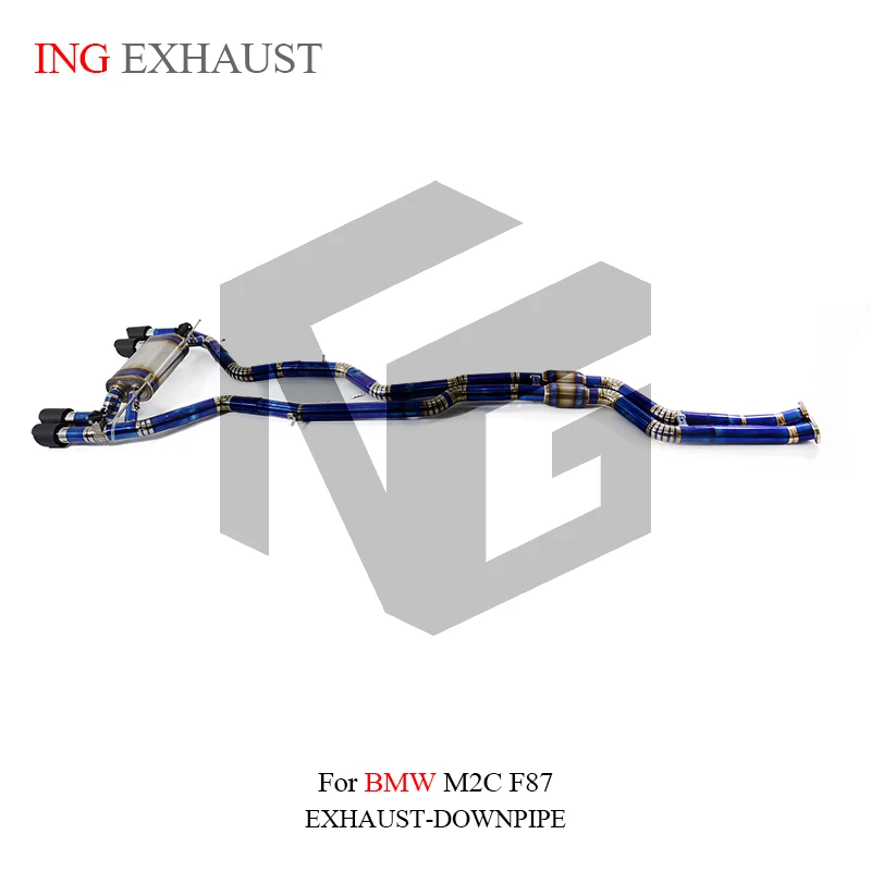 Válvula de escape titanio ING BMW M2 F87 3.0T – Catback rendimiento - imagen 3