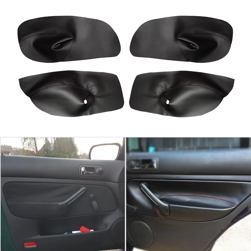 Maneta interior de puerta de cuero para VW Golf IV y Jetta 1998-2005