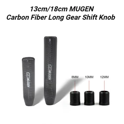 Pomo palanca cambio MUGEN fibra carbono