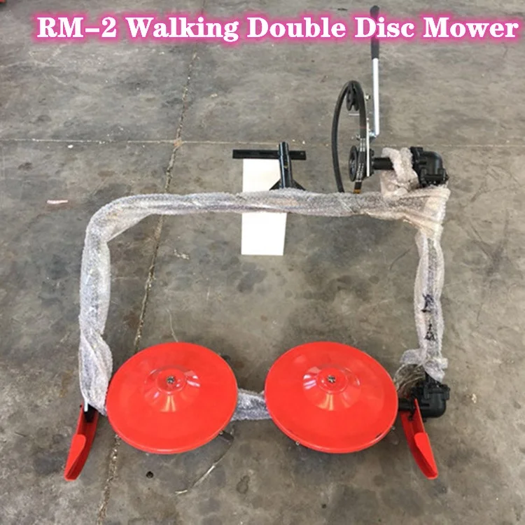 Tractor ambulante con cortacésped de doble disco - imagen 2