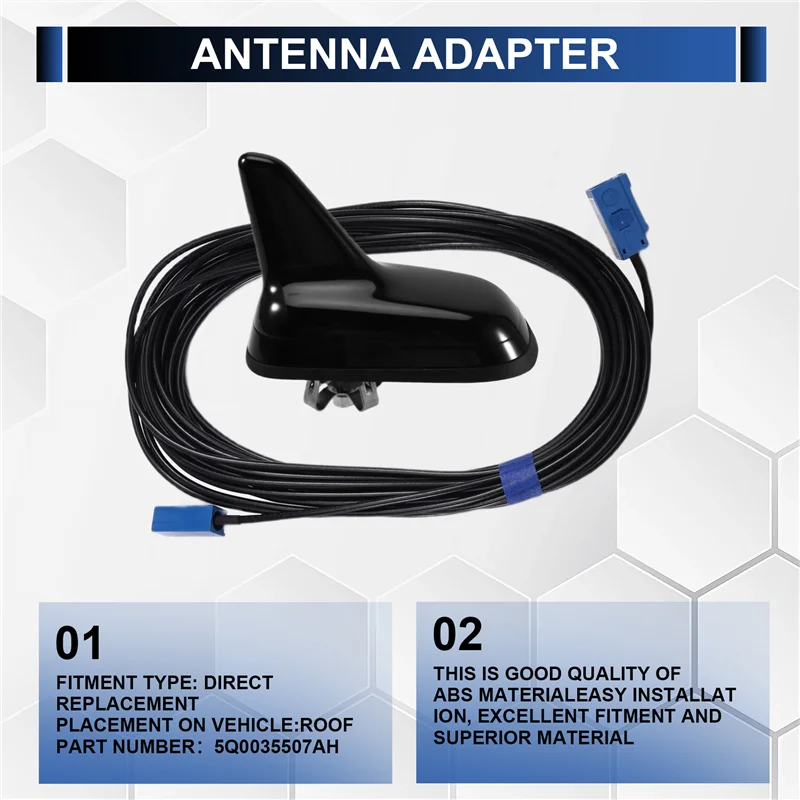 MIB Amplificador antena radio 5Q0035507AH para Volkswagen - imagen 3