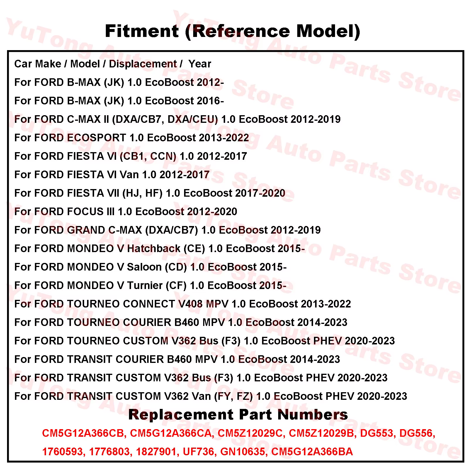 Bobina de encendido para Ford Fiesta EcoSport C-Max Mondeo - imagen 3