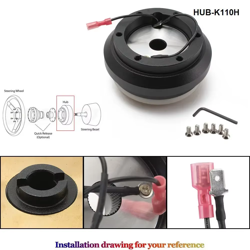 Adaptador buje volante deportivo Boss – Honda Civic, Prelude e Integra - imagen 2