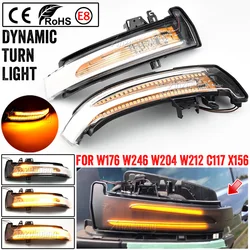 Intermitentes LED dinámicos espejos Mercedes-Benz C117 W176 W204