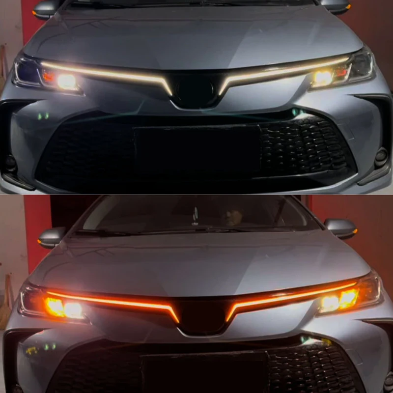 Toyota Corolla 2019-24 tira LED luz de circulación diurna - imagen 5