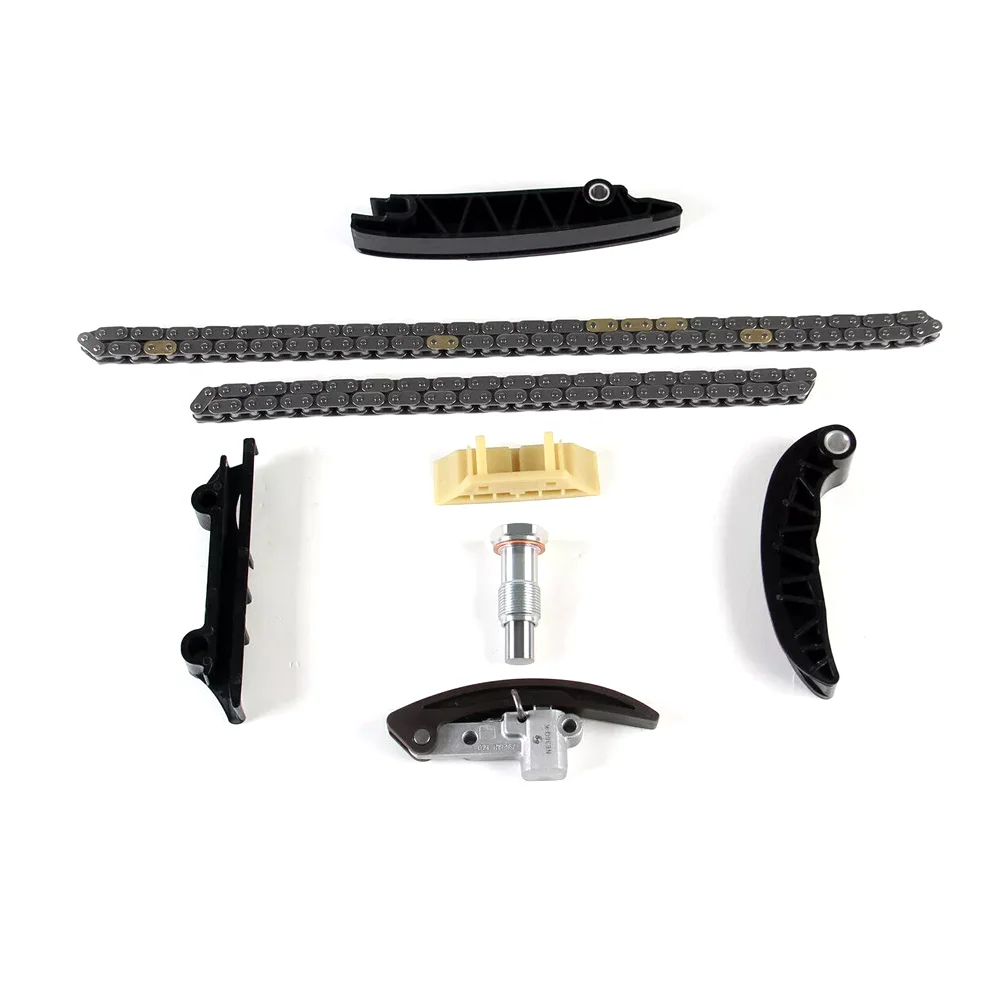 Juego de juntas de reconstrucción de piezas de motor, Kit de cadena de distribución de pistón compatible con GAS de 3,6 L para VW Touareg Passat Audi Porsche Cayenne Q7 VR6 3.6L - imagen 2
