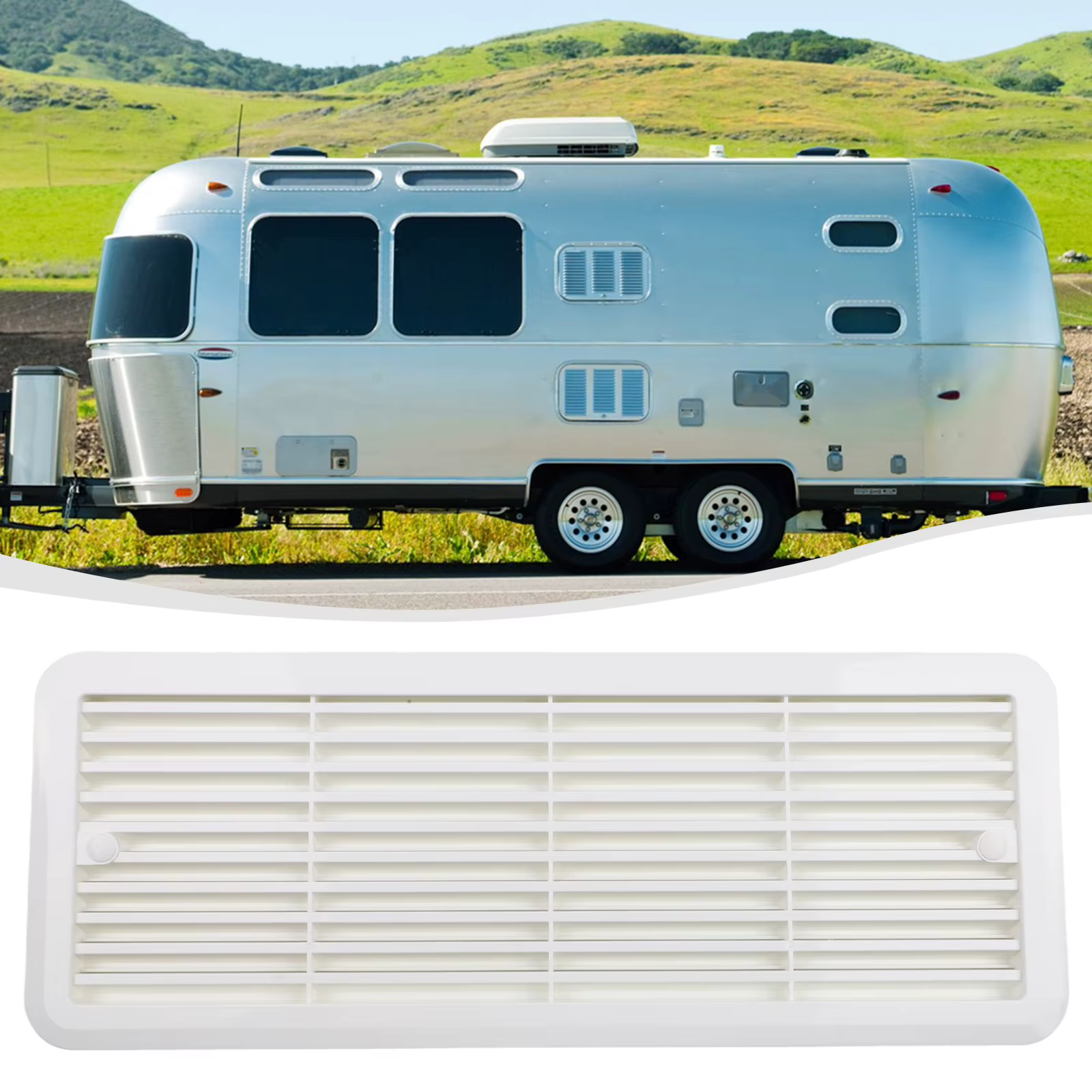 Thetford 62445480 Rejilla de ventilación para nevera de caravana