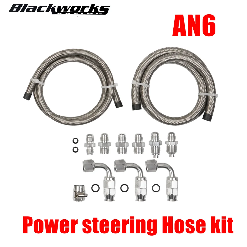 AN6 TF-1139-S kit tubo de dirección asistida para Chevy C10 LS swap