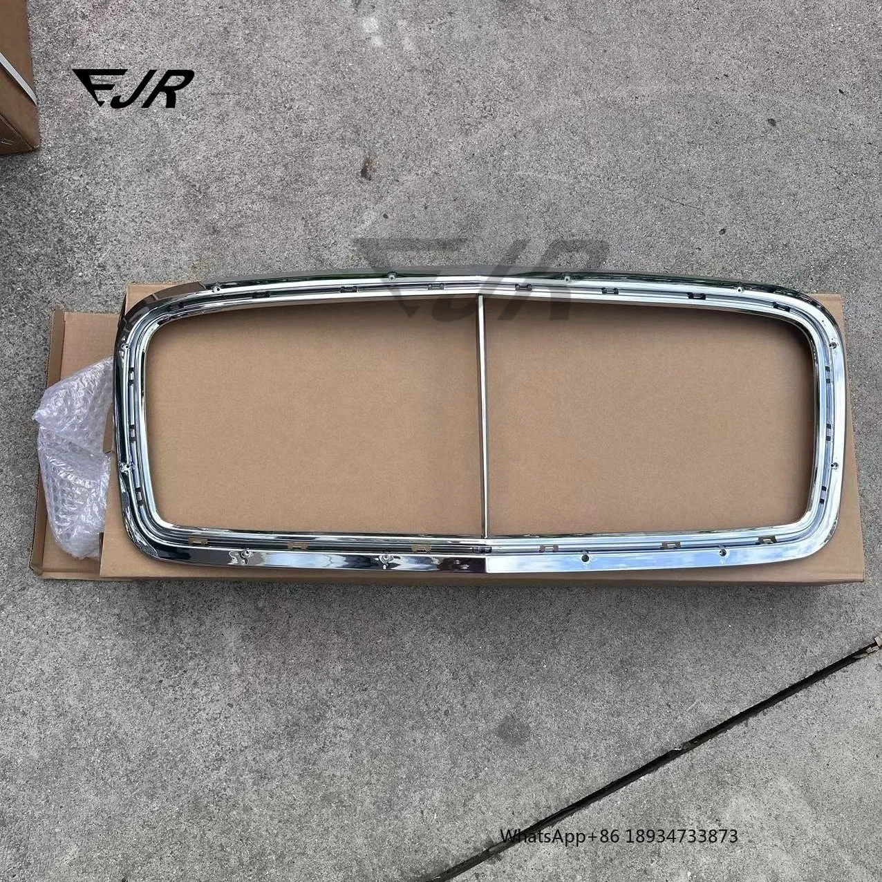 OEM 4W0853667 Barra rejilla radiador cromo – Bentley Flying Spur 2013 - imagen 2