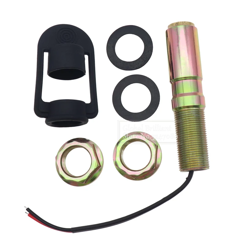 Baliza giratoria de advertencia con poste DIN flexible para tractor - imagen 3