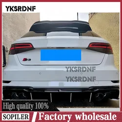 Alerón de techo trasero ABS para Audi A3/S3 8V (2014-2020)