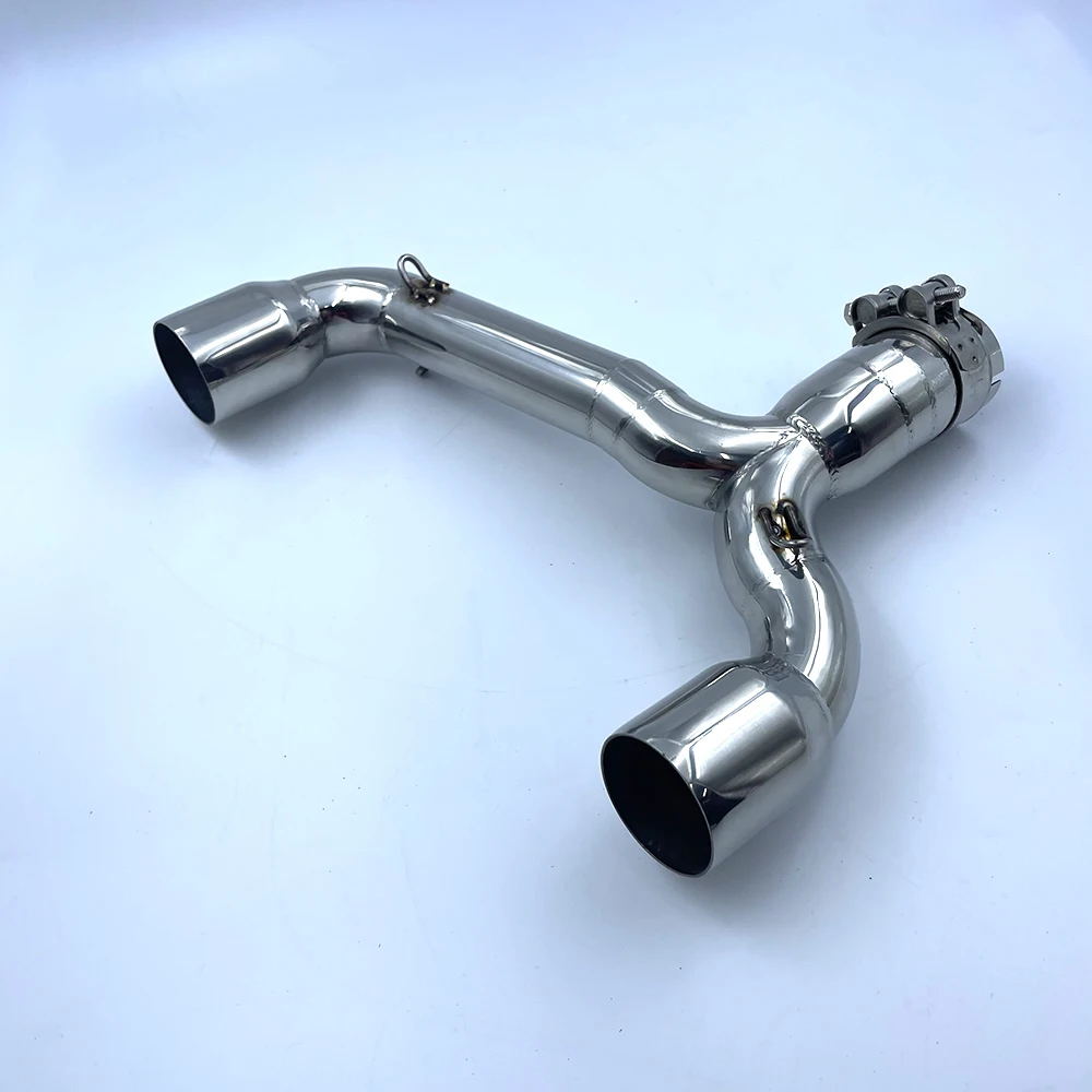 Silenciador de escape Suzuki GSR600 con tubo de conexión (2006-2011) - imagen 3