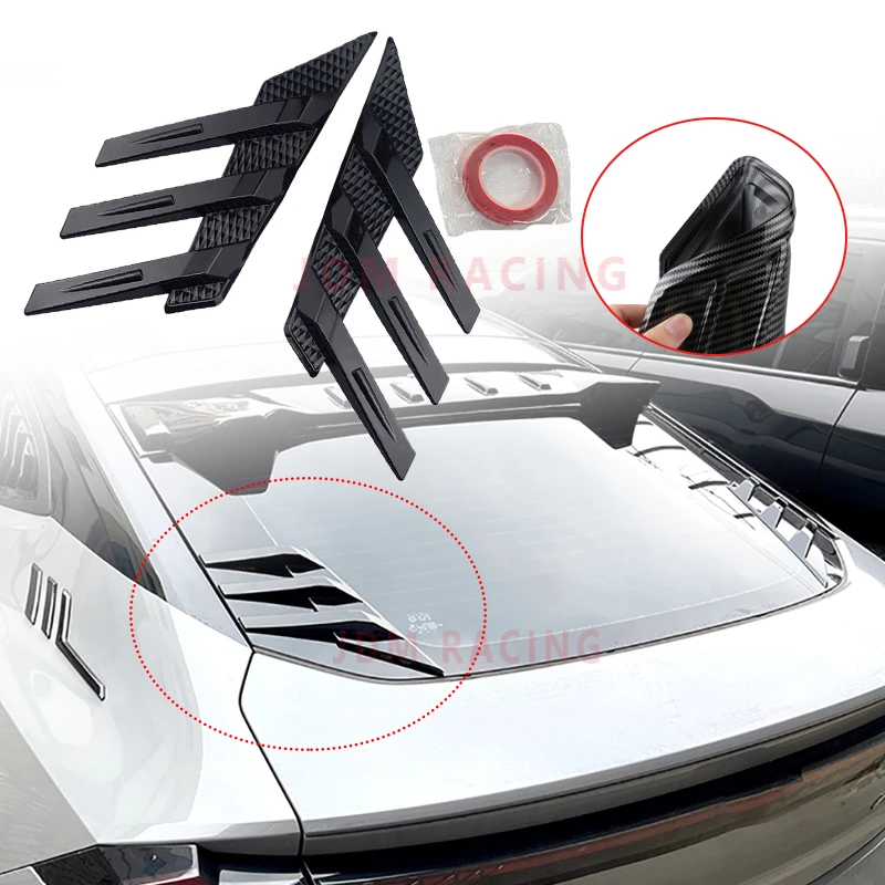 Pegatina decorativa para parabrisas trasero - accesorio coche deportivo