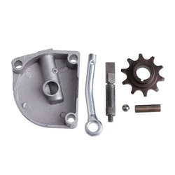 Kit piñón transmisión 10 dientes 2 tiempos para bicicleta motorizada