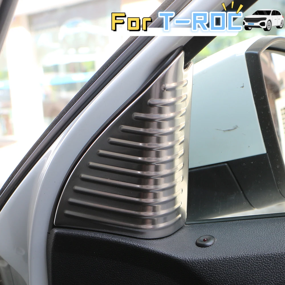 Embellecedor pilar puerta acero inoxidable – VW T-Roc 2017-2022 - imagen 3