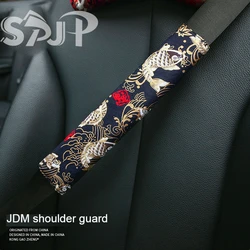 Fundas de algodón para cinturón de seguridad, estilo JDM