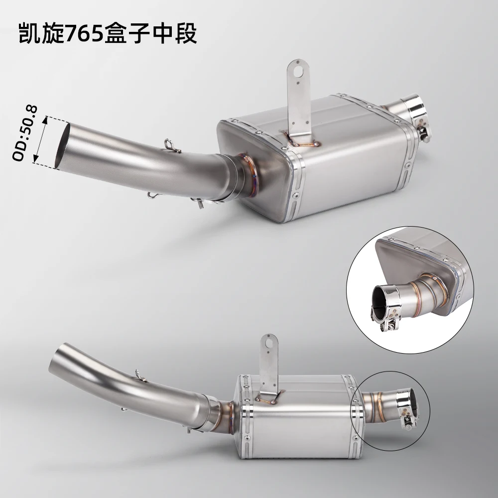 Escape fibra carbono Triumph Street Triple 765 S/R/RS - imagen 2