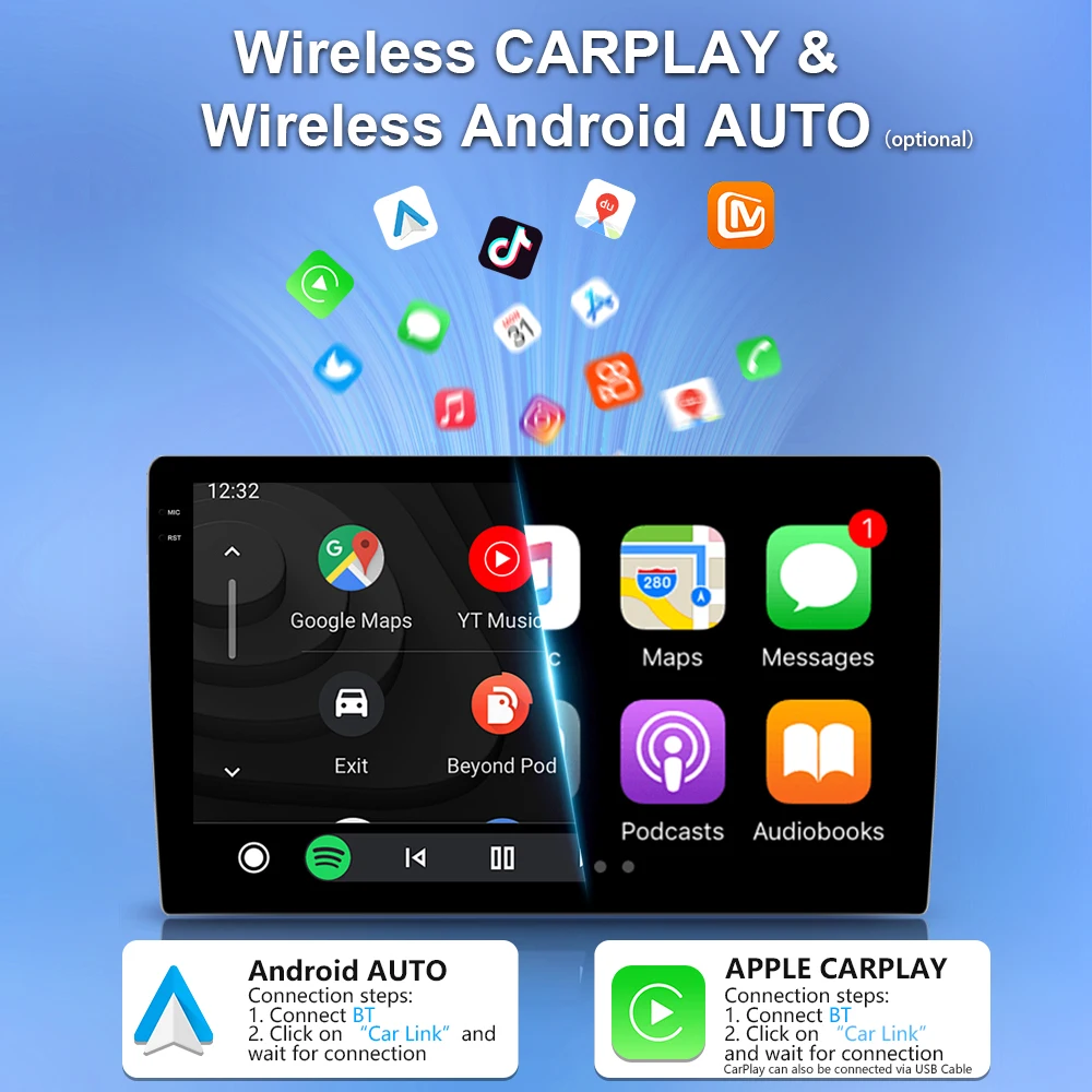 Radio DVD GPS con Android Auto y CarPlay – Opel Zafira B y Astra H - imagen 2