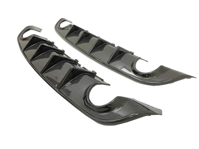 Difusor trasero fibra de carbono para Dodge Charger SRT Hellcat 2015-2021 - imagen 4