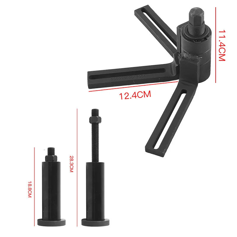 Separador de cárter con extractor de manivela – moto de cross