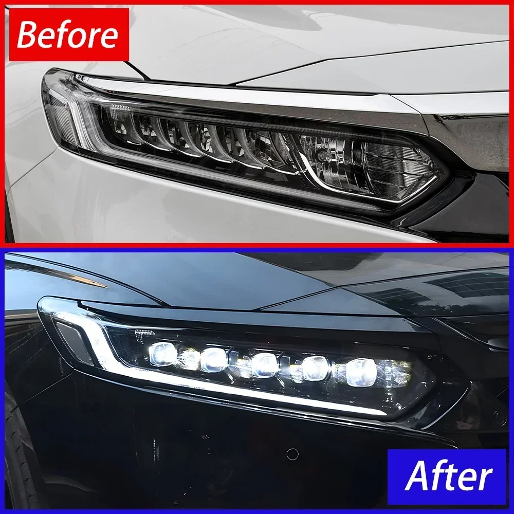 Faros LED delanteros para Honda Accord 2018-2020 con proyector - imagen 2