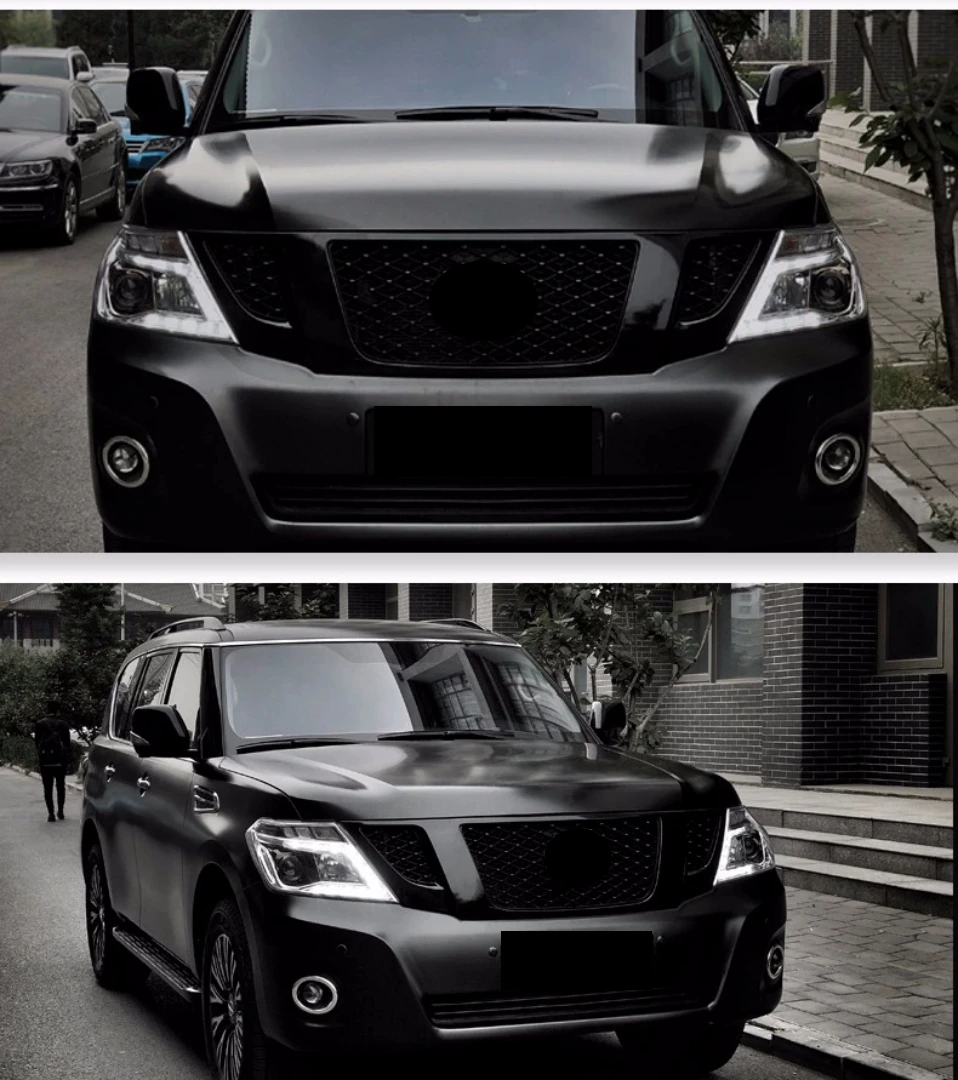 Máscara de parrilla Nissan Patrol Y62 – Kit rejilla radiador tuning - imagen 4